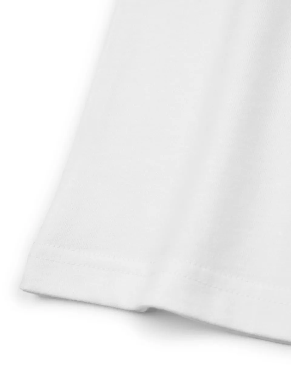 Tops>Show Me The Merch Not A Lot Going On White T-Shirt