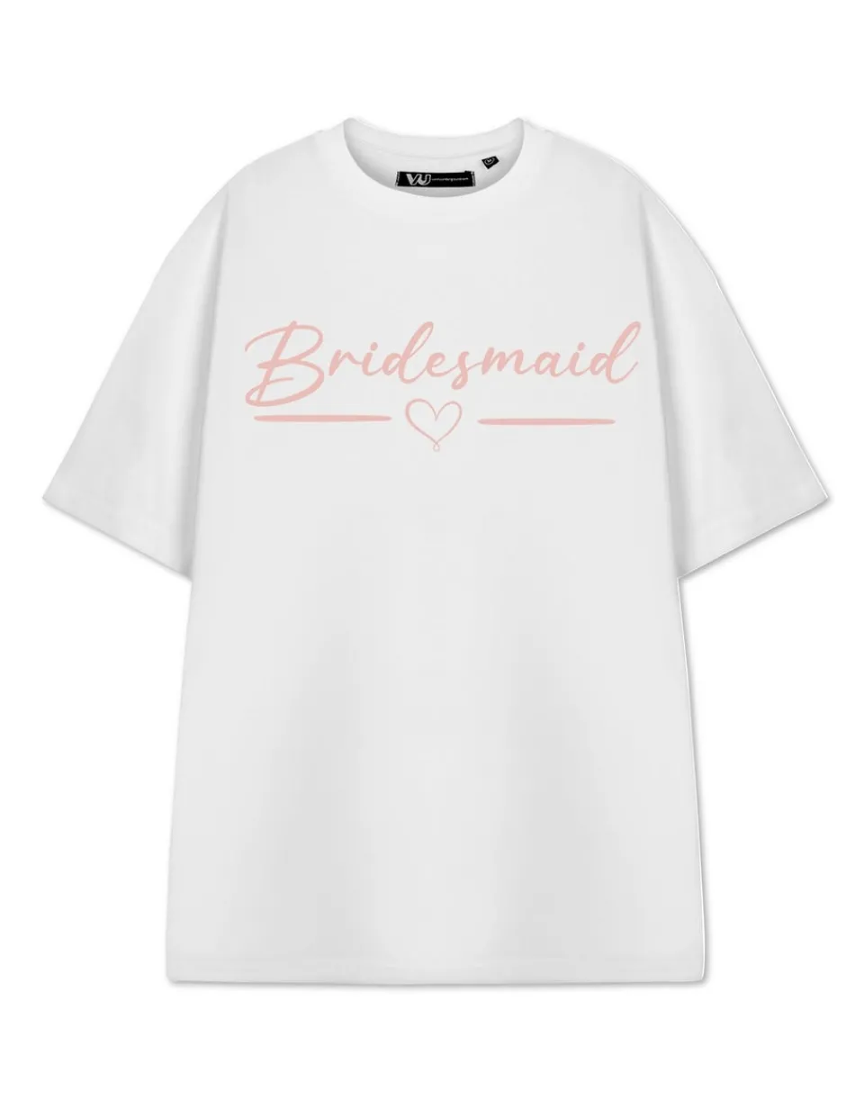 T-Shirts>Show Me The Merch The Bridesmaid White T Shirt