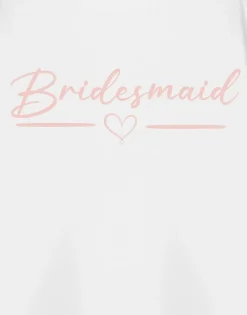 T-Shirts>Show Me The Merch The Bridesmaid White T Shirt