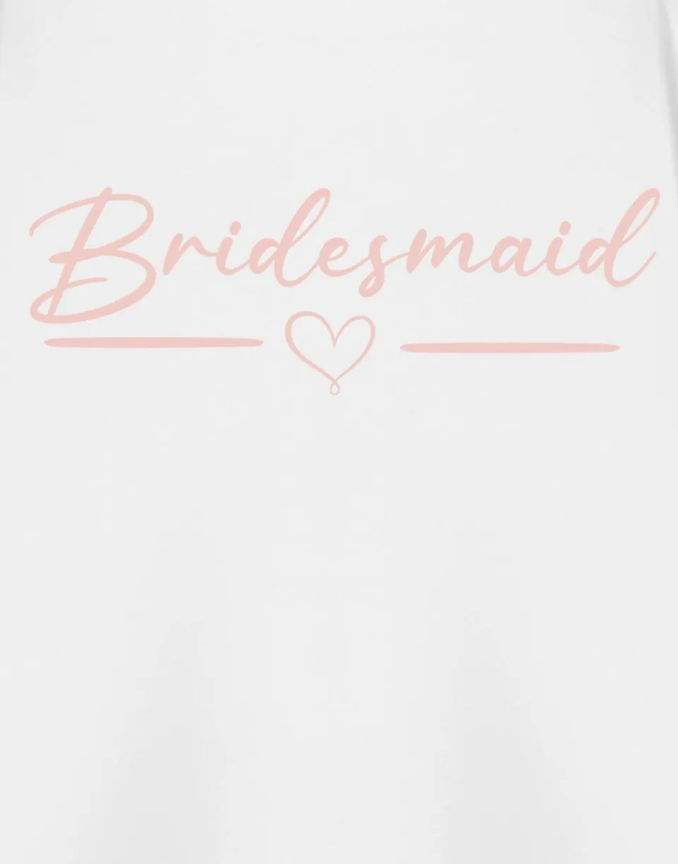 T-Shirts>Show Me The Merch The Bridesmaid White T Shirt