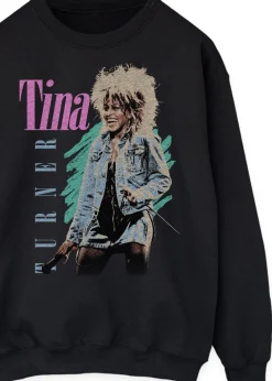 Loungewear>Tina Turner Private Dancer Black Sweatshirt