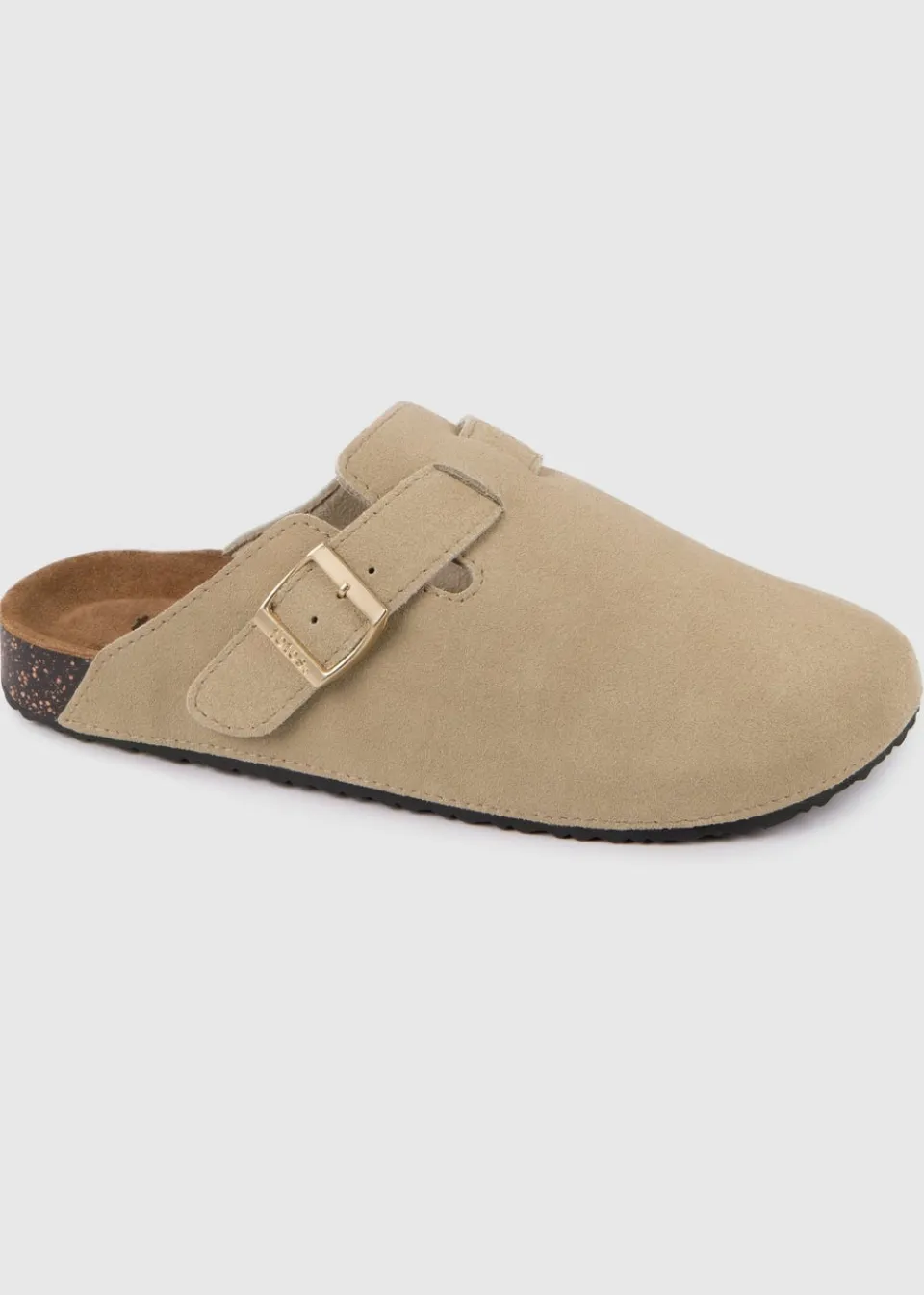 Footwear>Totes Sand Ladies Suede Clog