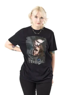 T-Shirts>Twilight Black Movie Poster Short Sleeved T-Shirt