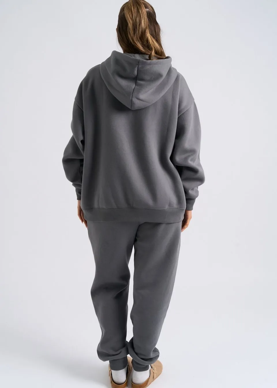 Trousers>Urban Bliss Charcoal Cuffed Jogger