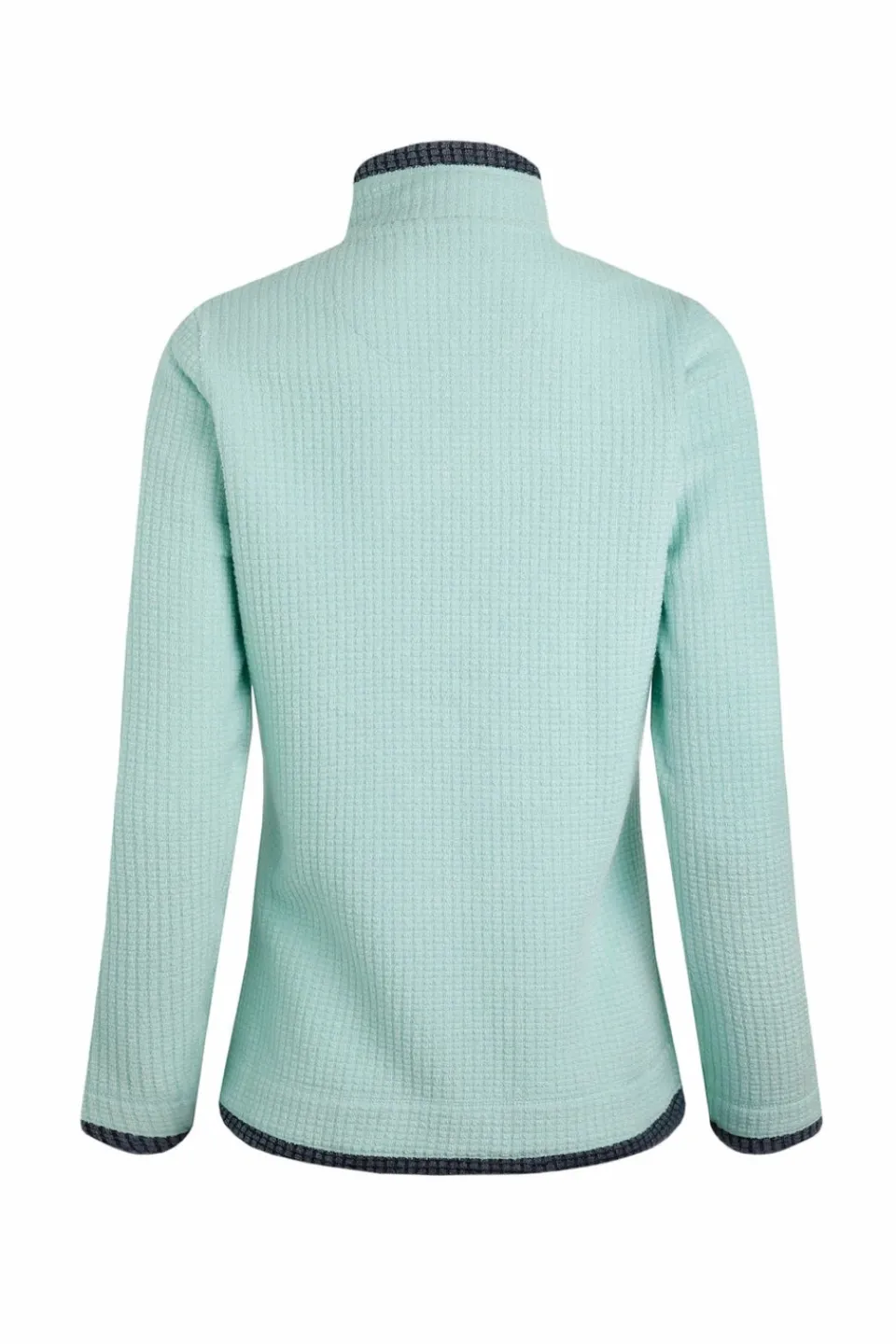 Coats & Jackets>Weird Fish Aqua Beye 1/4 Zip Grid Fleece
