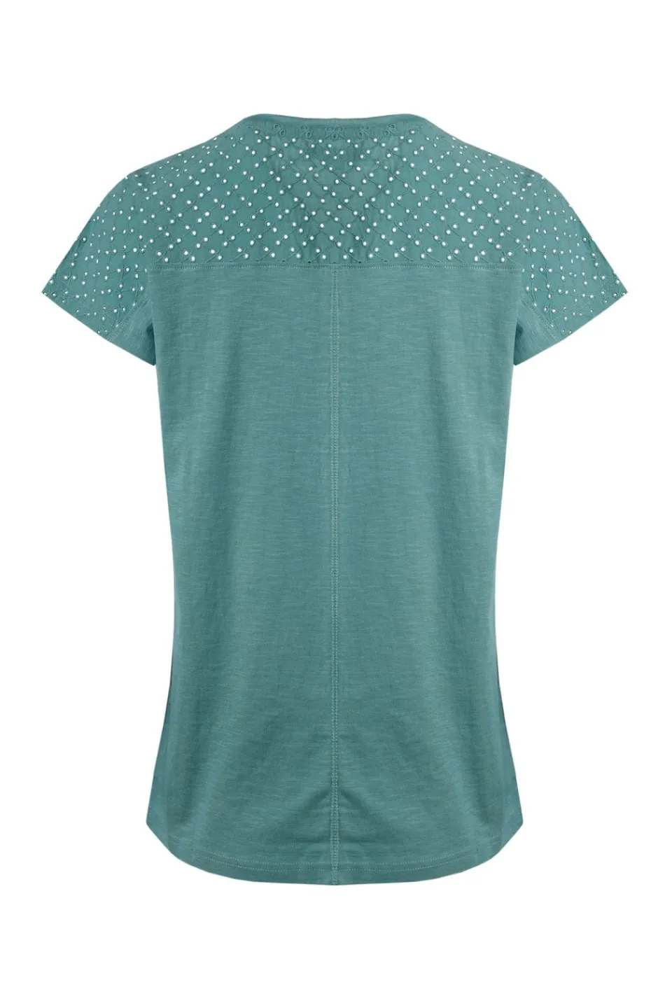 T-Shirts>Weird Fish Blue Pernille Cutaway T-Shirt