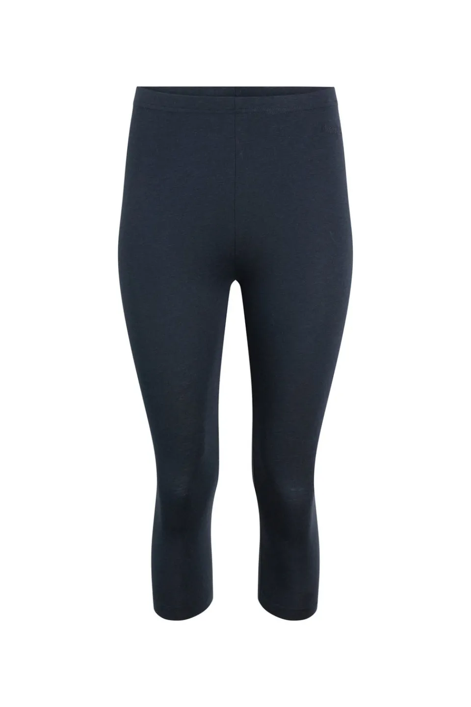 Leggings>Weird Fish Navy Blondie Cropped Leggings