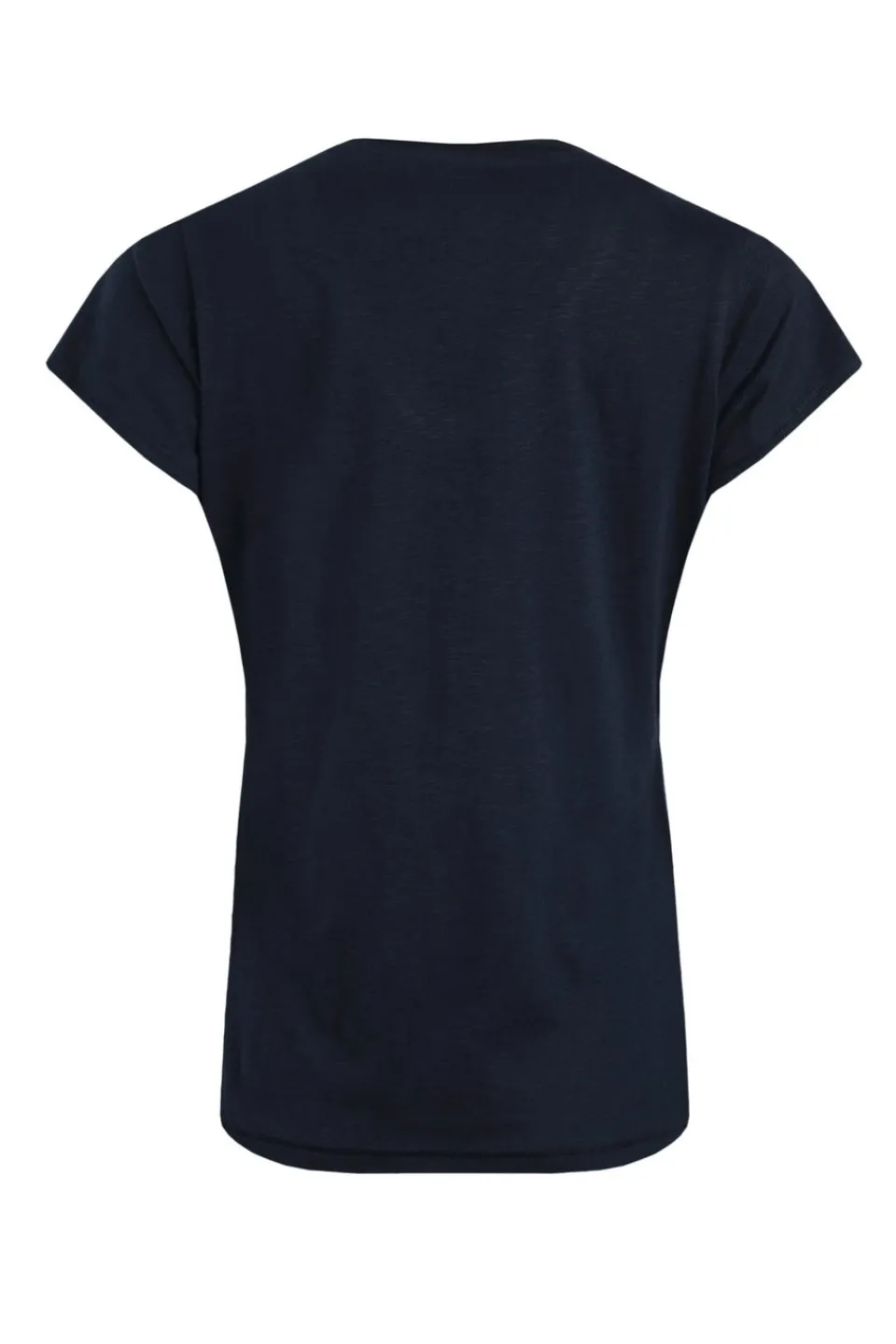 T-Shirts>Weird Fish Navy No Rain No Flowers Slub Pocket T-Shirt