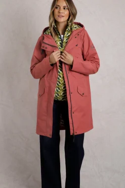 Coats & Jackets>Weird Fish Pink Delara Showerproof Jacket