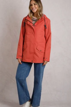 Coats & Jackets>Weird Fish Red Kimia Showerproof Jacket