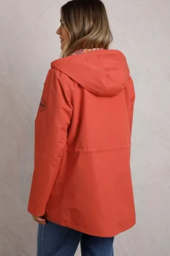 Coats & Jackets>Weird Fish Red Kimia Showerproof Jacket