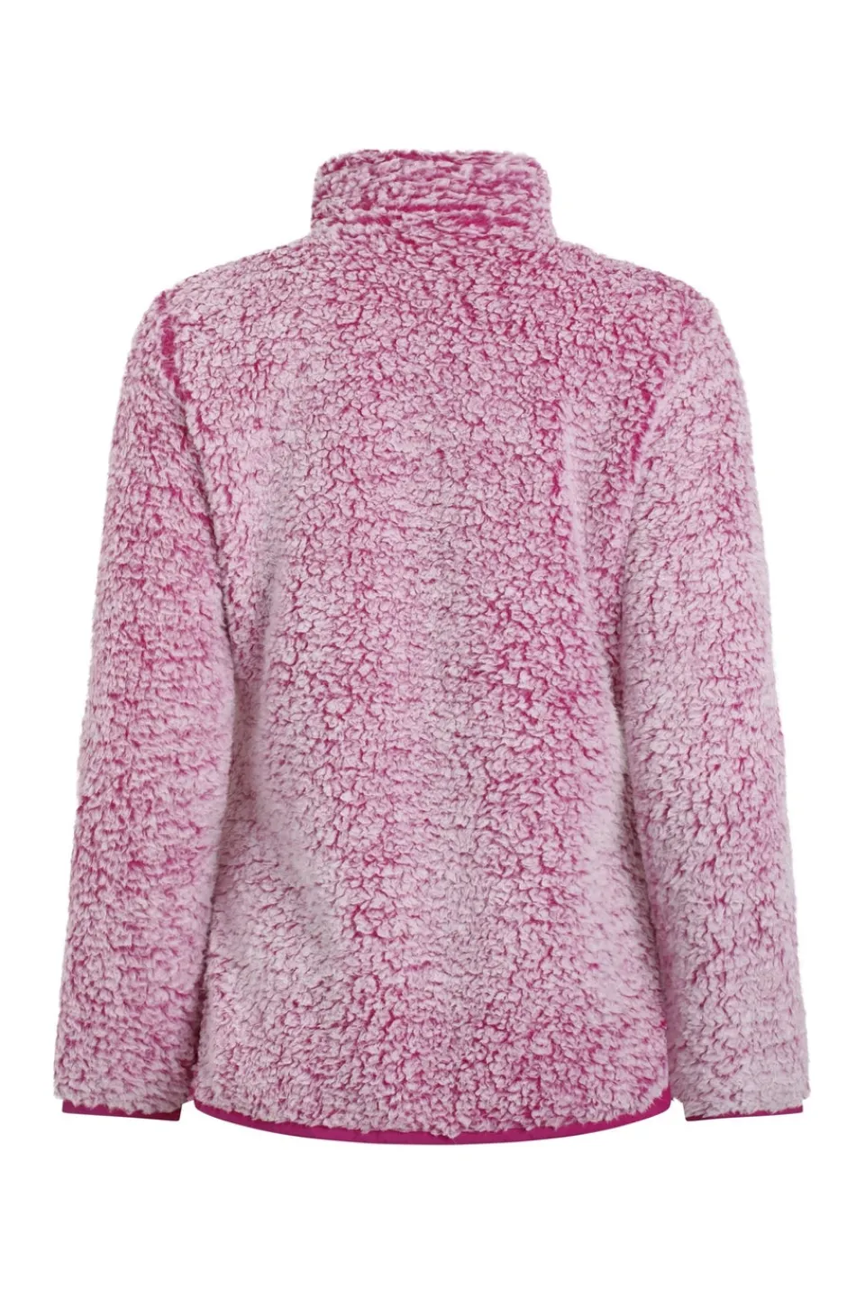 Coats & Jackets>Weird Fish Red Madi Cosy 1/4 Zip Fleece