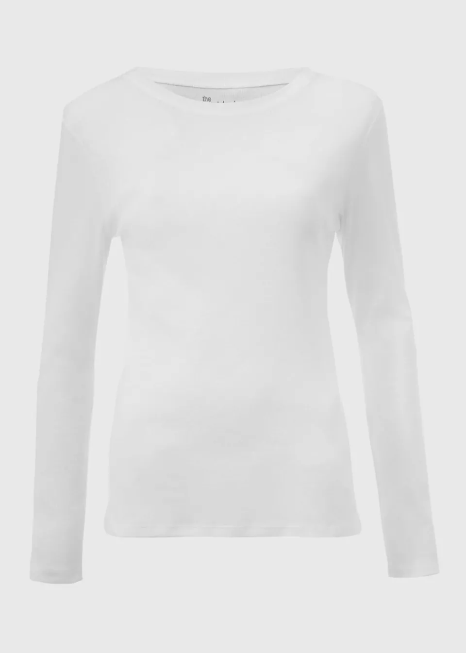 T-Shirts>Papaya Long Sleeve T-Shirt White